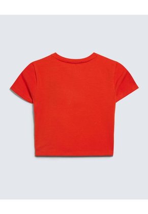 Camiseta Para Mujer Manga Corta Color Vino Marca Seven Seven #28095906