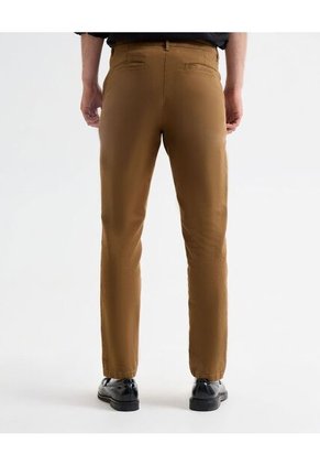 Pantalón Chino  Para Hombre Café Seven Seven