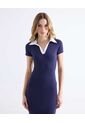 Vestido  Para Mujer M/C Medio Color Azul Marca Seven Seven #28171485 de Seven Seven