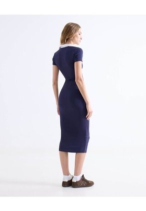 Vestido  Para Mujer M/C Medio Color Azul Marca Seven Seven #28171485