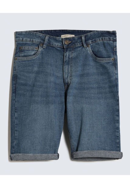 Bermuda Para Hombre Slim Color Azul  Marca Seven Seven #45100668