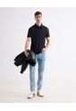 Polo Jersey  Para Hombre Negro Seven Seven de Seven Seven