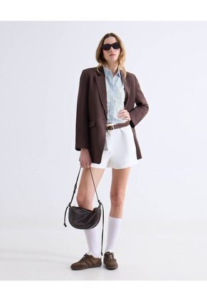 Blusa  Para Mujer Manga Corta Color Azul Marca Seven Seven #28124123