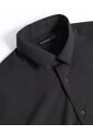 Camisa  Para Hombre Manga Larga Sin Bolsillo Cuello Casual M Color Negro Marca Seven Seven #45012213 de Seven Seven