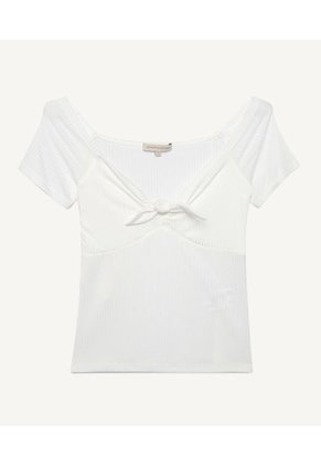Camiseta Mujer Seven M/C Blanco Nailon 28095245-10225