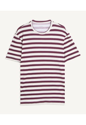 Camiseta Hombre Seven M/C Vino Algodón Seven Seven