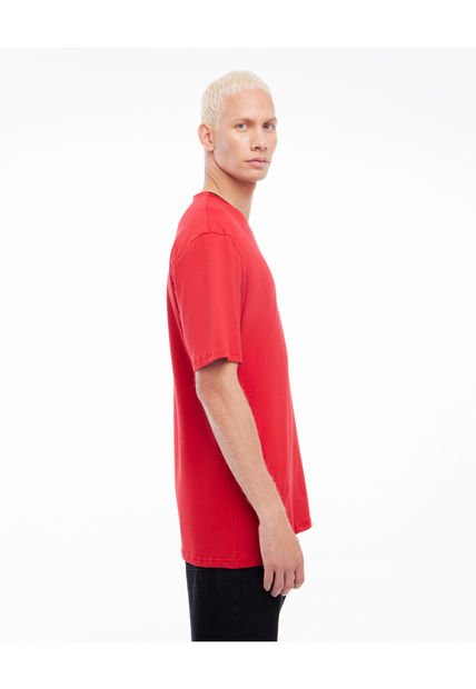 Camiseta Para Hombre Manga Corta Color Rojo Marca Seven Seven #45092234