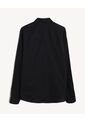 Camisa Stretch Cuello Gales  Para Hombre Negro Seven Seven de Seven Seven