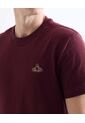 Camiseta  Para Hombre Manga Corta Cuello Redondo Color Vino Marca Seven Seven #45092819 de Seven Seven