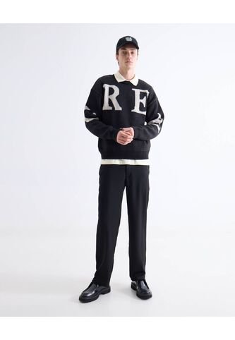 Pantalón  Para Hombre Chino Color Negro Marca Seven Seven #45071201 Seven Seven