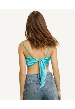 Blusa Para Mujer Manga Sisa Color Azul Claro Marca Seven Seven #28123621