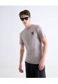 Camiseta  Para Hombre Manga Corta Cuello Redondo Color Gris Marca Seven Seven #45092821 de Seven Seven