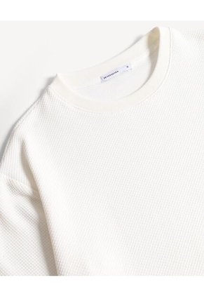 Camiseta  Para Hombre Manga Corta Cuello Redondo Color Blanco Marca Seven Seven #45097665