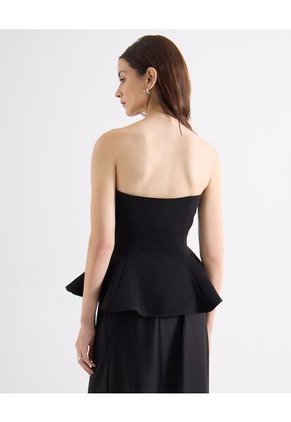 Blusa  Para Mujer Manga Sisa Color Negro Marca Seven Seven #28124143