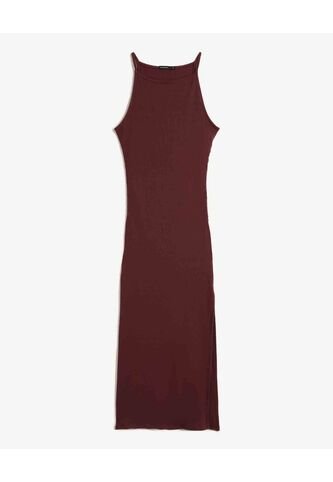 Vestido Largo Cuello Halter  Para Mujer Vino Seven Seven Seven Seven
