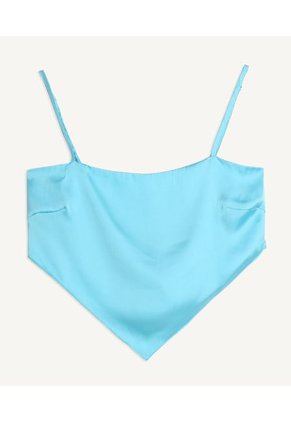 Blusa Para Mujer Manga Sisa Color Azul Claro Marca Seven Seven #28123621