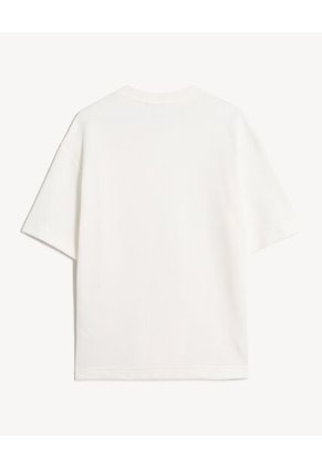 Camiseta  Para Hombre Manga Corta Cuello Redondo Color Blanco Marca Seven Seven #45097665