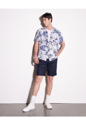 Bermuda Para Hombre  Color Azul Oscuro Marca Seven Seven #45100620