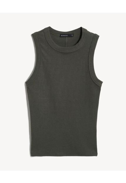 Camiseta  Para Mujer Manga Sisa Tank Top Color Verde Marca Seven Seven #28097573