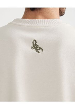 Camiseta  Para Hombre Manga Corta Color Beige Marca Seven Seven #45092463