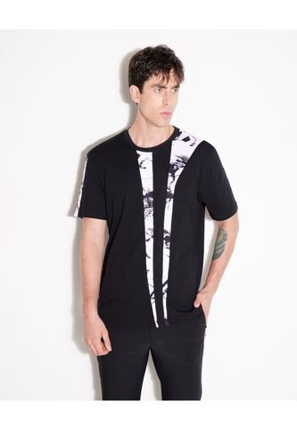 Camiseta  Para Hombre Manga Corta Color Negro Marca Seven Seven #45092236 Seven Seven