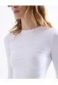 Camiseta  Para Mujer Manga Larga Cuello Redondo Color Blanco Marca Seven Seven #28096565 de Seven Seven