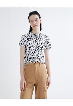 Camiseta  Para Mujer Manga Corta Color Blanco Marca Seven Seven #28095670