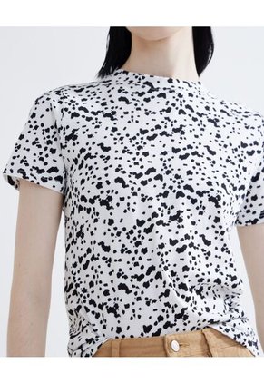 Camiseta  Para Mujer Manga Corta Color Blanco Marca Seven Seven #28095670