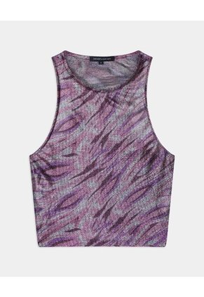 Camiseta  Para Mujer Manga Sisa Color Fucsia Marca Seven Seven #28094843