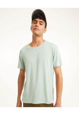 Camiseta  Para Hombre Manga Corta Color Verde Marca Seven Seven #45092151 Seven Seven
