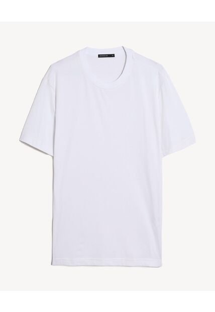 Camiseta  Para Hombre Manga Corta Cuello Redondo Color Blanco Marca Seven Seven #45097721