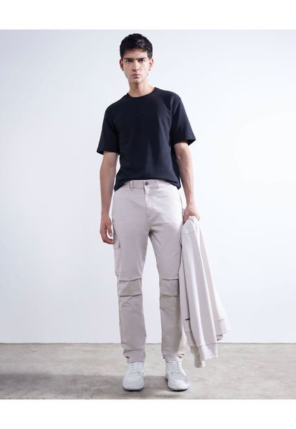 Pantalon Para Hombre  Color Crudo Marca Seven Seven #45071021
