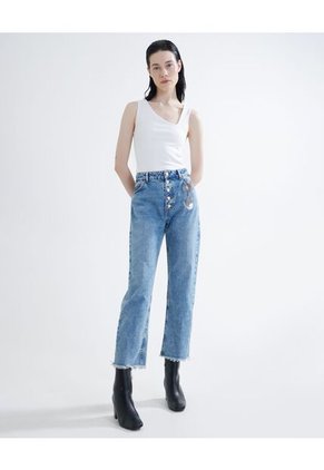 Camiseta  Para Mujer Manga Sisa Color Marfil Marca Seven Seven #28095615