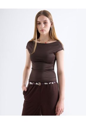 Pantalón Para Mujer Moda Color Café Marca Seven Seven #28071981