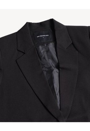 Blazer Para Mujer Color Negro Marca Seven Seven #28400061