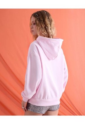 Buzo  Para Mujer Hoodie Color Rosa Marca Seven Seven #28069210