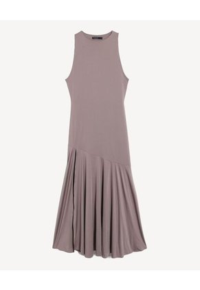 Vestido Para Mujer M/Sisa Largo Color Taupe Marca Seven Seven #28171505