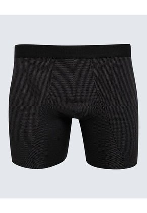 Boxer X3 Para Hombre Fleat Seamer Color Negro Marca Seven Seven #45000345