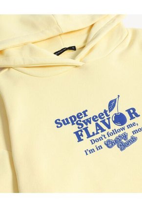 Buzo  Para Mujer Hoodie Color Crema Marca Seven Seven #28069209