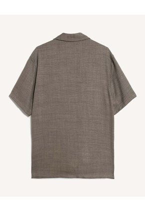 Camisa  Para Hombre Manga Corta Sin Bolsillo Cuello R Color Verde Marca Seven Seven #45018238