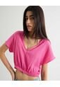 Blusa Para Mujer Manga Corta Color Rosa Marca Seven Seven #28124036 de Seven Seven