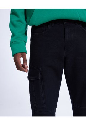 Jean Para Hombre Slim Taper Color Negro Marca Seven Seven #45160468