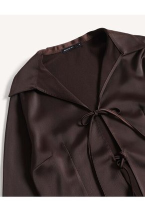 Blusa Para Mujer Manga Corta Color Café Marca Seven Seven #28124146