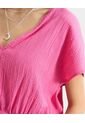 Blusa Para Mujer Manga Corta Color Rosa Marca Seven Seven #28124036 de Seven Seven
