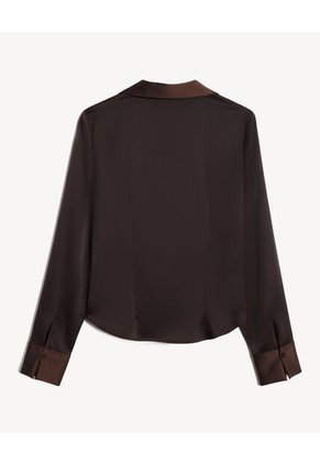 Blusa Para Mujer Manga Corta Color Café Marca Seven Seven #28124146