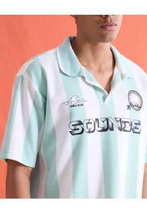 Polo  Para Hombre Cuello Tejido Sin Bolsillo Color Verde Marca Seven Seven #45118690