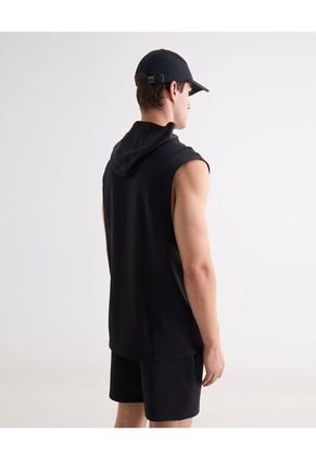 Buzo  Para Hombre Hoodie Color Negro Marca Seven Seven #45060722