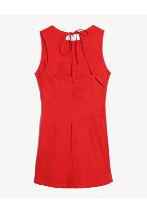 Vestido  Para Mujer M/Sisa Corto Color Rojo Marca Seven Seven #28171521