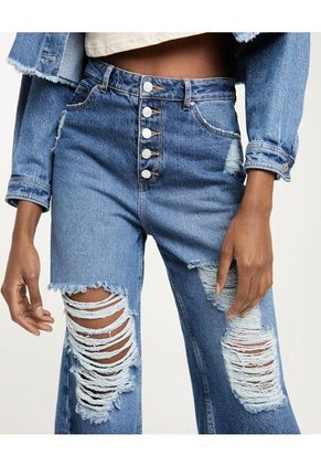 Jean  Para Mujer Culotte Color Azul Marca Seven Seven #28160597