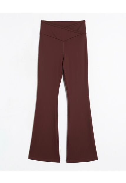 Leggins  Para Mujer Largo Color Vino Marca Seven Seven #28230618